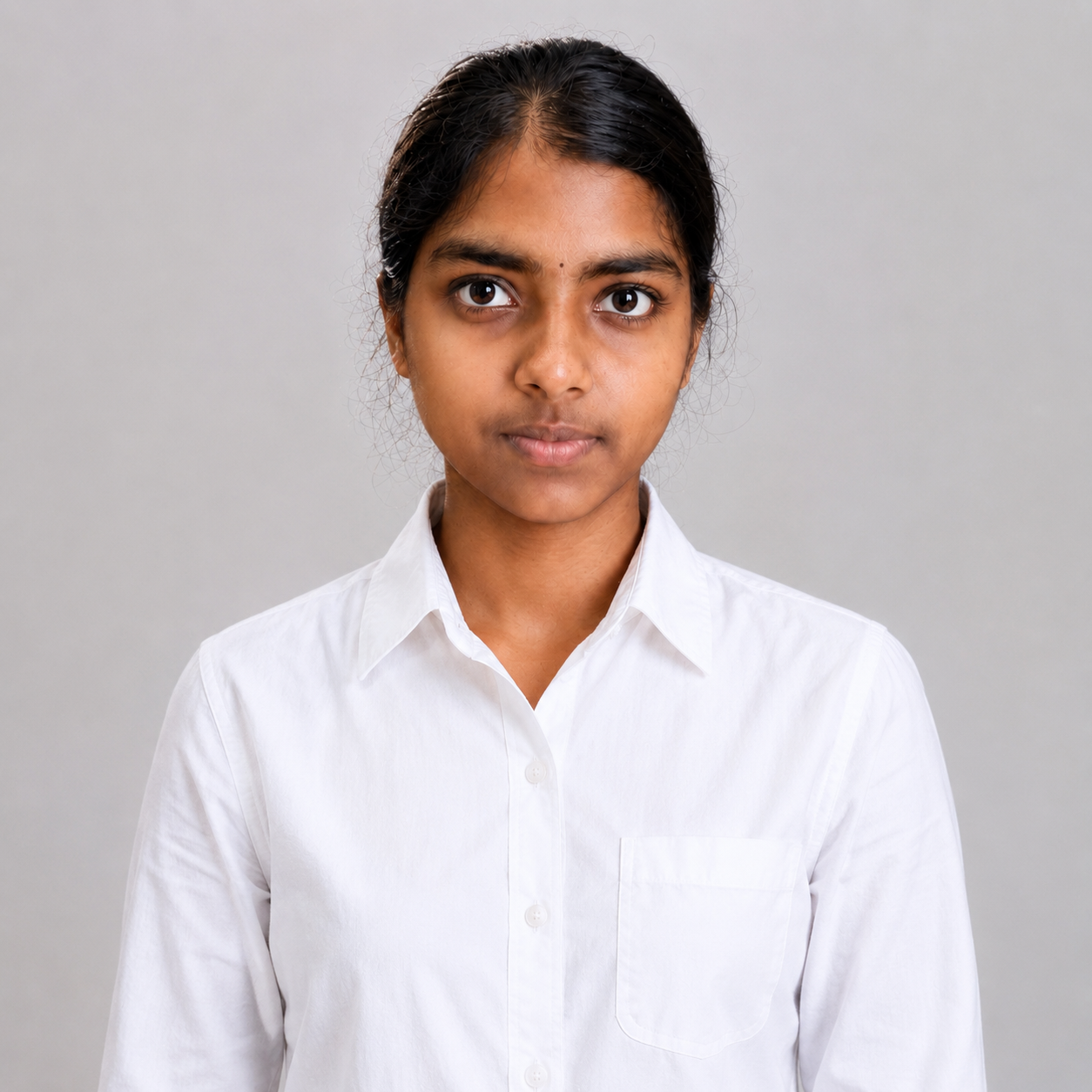 Portrait of Swetha, full stack developer